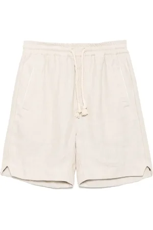 ELEVENTY Bermudas náuticas de lino