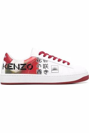 Kenzo Zapatillas Kourt con logo estampado