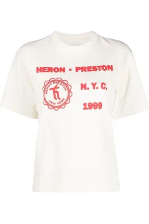 Heron Preston Camiseta Medieval Heron con motivo gráfico
