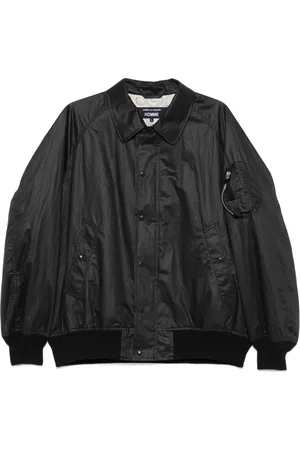 Comme des Garçons Chaqueta bómber con acabado fruncido