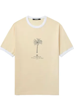 Jacquemus Camiseta con logo estampado