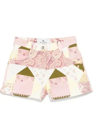 Etro Shorts con estampado de patchwork