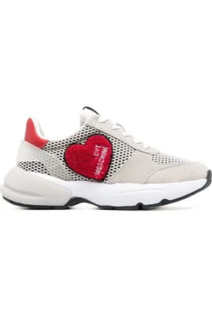 Moschino Zapatillas Sporty Running con parche de corazón
