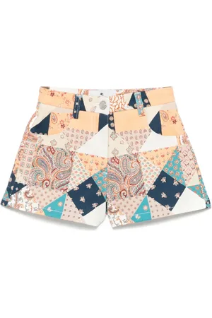 Etro Shorts con estampado de patchwork