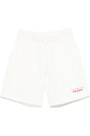 John Richmond Bermudas con logo estampado