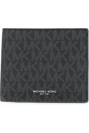 Michael Kors Cartera plegable con logo estampado