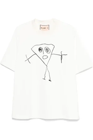 Plan C Camiseta con estampado Bianca