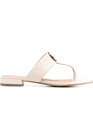 Emporio Armani Sandalias con placa del logo