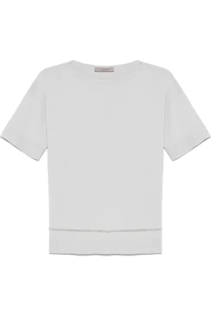 D.EXTERIOR Camiseta con detalle Monili