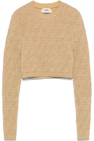 Fendi Jersey con motivo FF