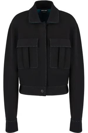 Giorgio Armani Chaqueta con botones y contraste