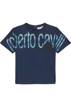 Roberto Cavalli Camiseta con logo estampado