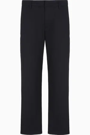 Armani Exchange Pantalones rectos con pinzas