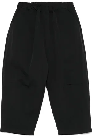 DOUUOD KIDS Pantalones con acabado fruncido