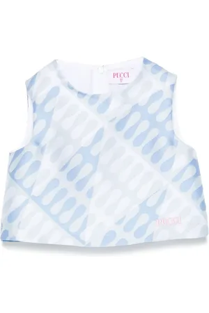 PUCCI Junior Top Leocorno en jacquard