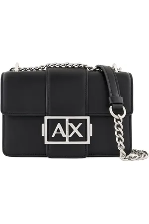 Armani Exchange Bandolera con placa del logo