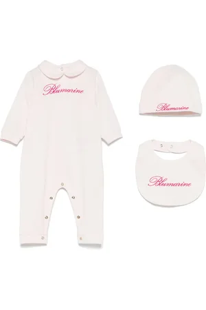 MISS BLUMARINE Set de tres peleles con logo bordado