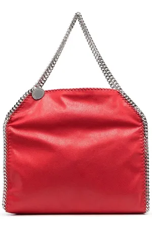 Stella McCartney Bolso shopper con charm del logo