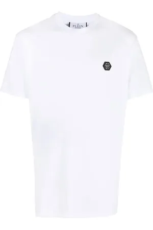 Philipp Plein Camiseta con parche del logo