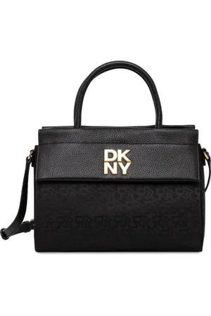 DKNY Bolso shopper con placa del logo