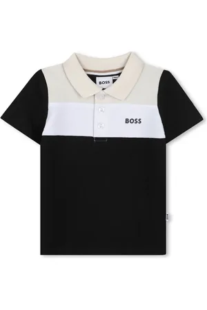 HUGO BOSS Polo con diseño colour block