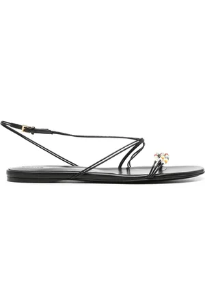 Khaite Sandalias con cuentas