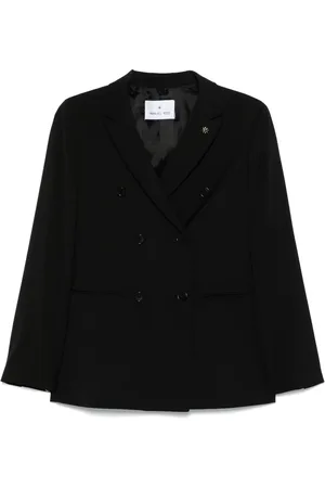 Manuel Ritz Blazer con doble botonadura de lana virgen