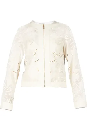 Elie saab Chaqueta con bordado inglés