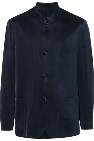 Giorgio Armani Blazer con cuello mao