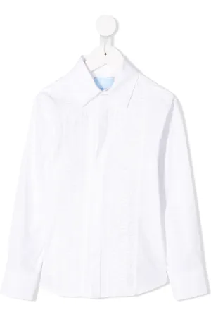 Lanvin Camisa con panel de volantes