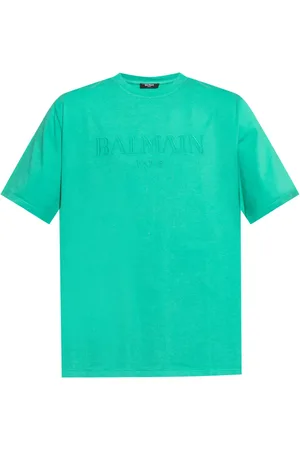 Balmain Camiseta con logo en relieve