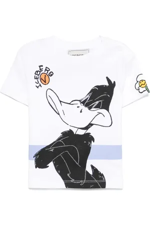 Iceberg Camiseta de algodón con estampado Daffy Duck
