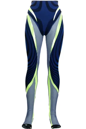 PAOLINA RUSSO Leggins con diseño de paneles