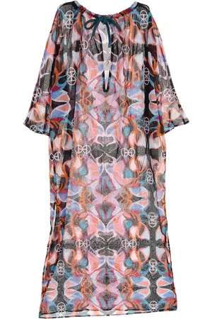 Hermès Vestido con estampado abstracto 2010