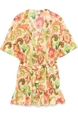 Etro Vestido con estampado gráfico