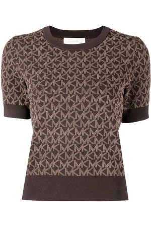 Michael Kors Top con logo en jacquard