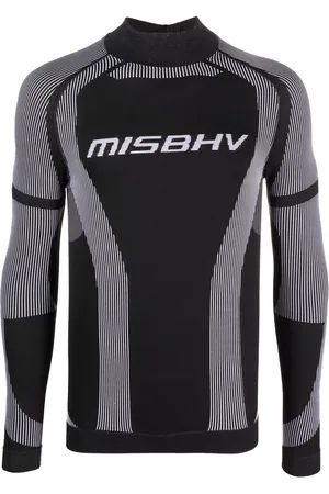 MISBHV Top con logo estampado y manga larga