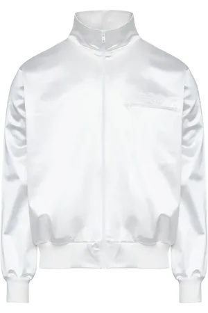 Maison Margiela Chaqueta bómber con motivo Numbers