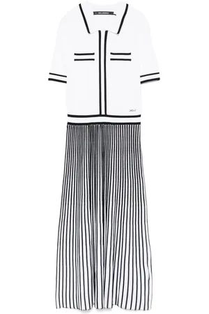 Karl Lagerfeld Vestido midi Essential
