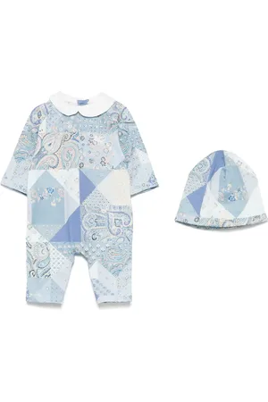 Etro Conjunto de pelele con estampado de cachemira