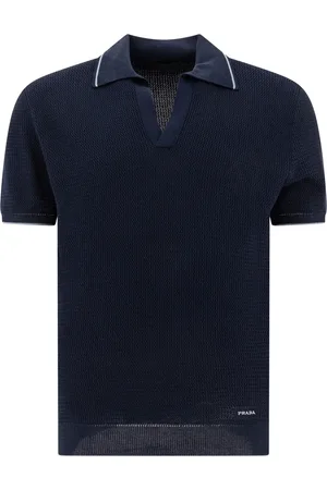 Prada Camiseta de punto texturizado
