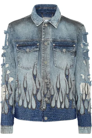 Philipp Plein Chaqueta Strass Flame