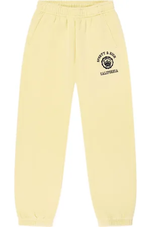 Sporty & Rich Pantalones de chándal con logo
