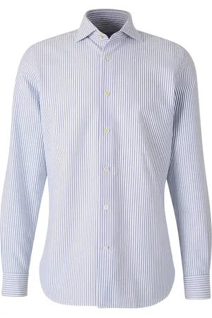 Vincenzo di Ruggiero Camisa a rayas de algodón