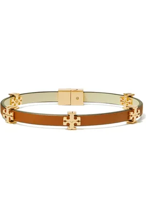 Tory Burch Pulsera con detalle del logo