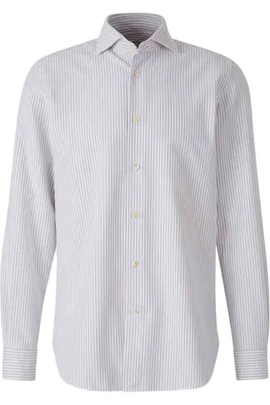 Vincenzo di Ruggiero Camisa a rayas de algodón