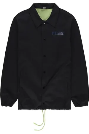 Pleasures Chaqueta con logo y botones