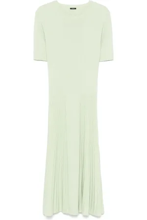 Joseph Vestido midi de lana merino