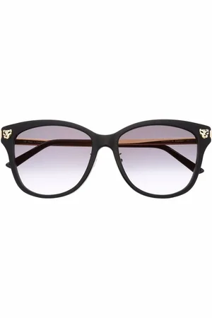 Cartier Gafas de sol Panthère de Cartier con montura redonda