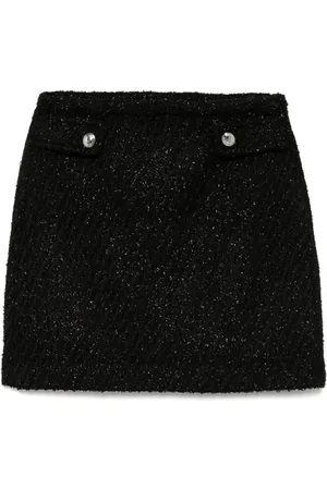 Michael Kors Falda corta de tweed